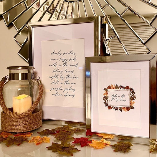 Chunky Sweaters Autumn Seasonal Wall Home Decor Print-0